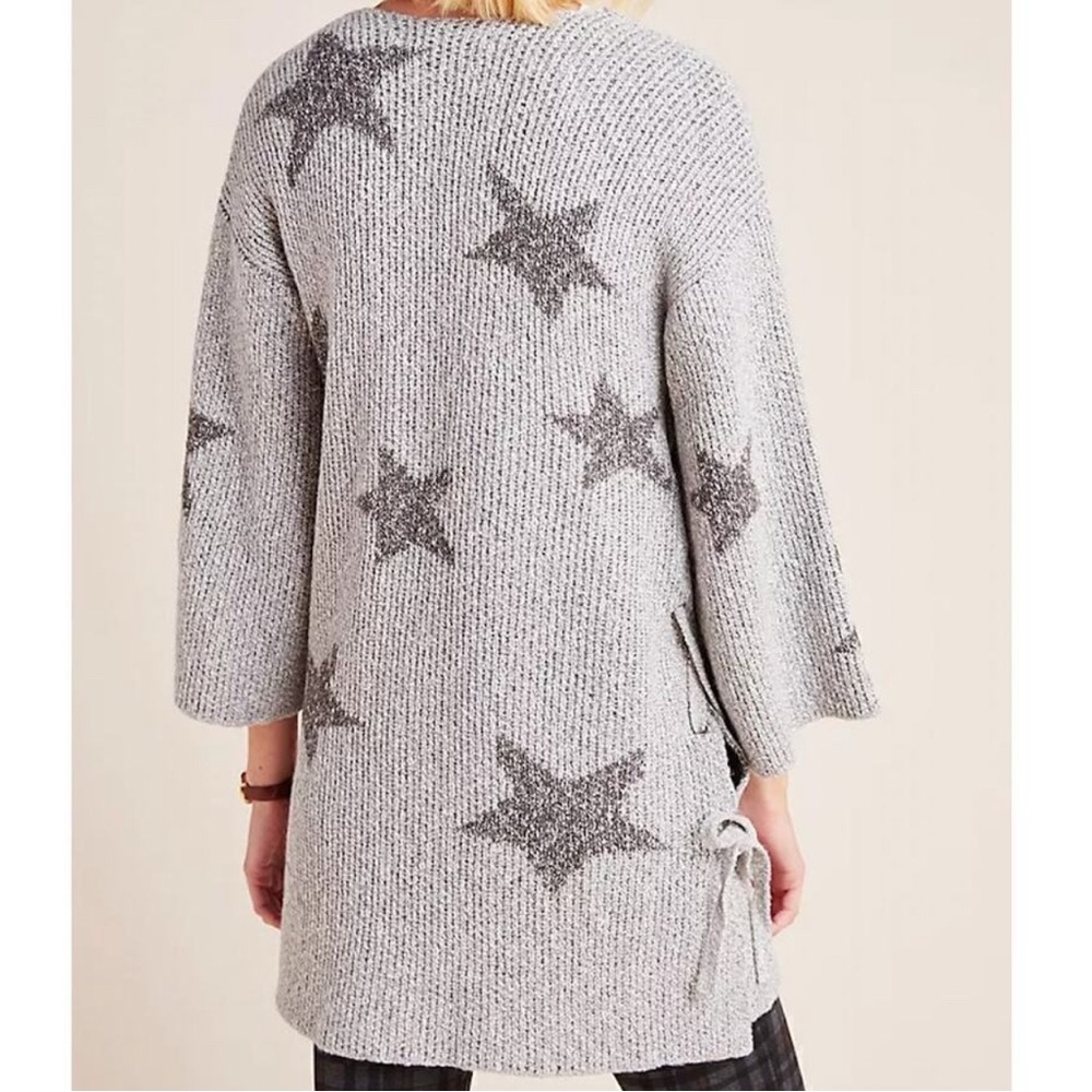 Cupcakes and Cashmere Etoile Star Open Front Side-tie Cardigan Size XS - Picture 2 of 10